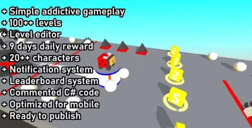 Unity Game Template - Spin Master