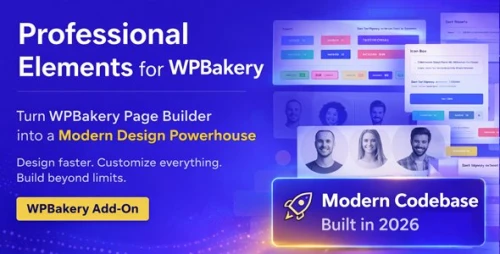 Professional Elements for WPBakery Page Builder