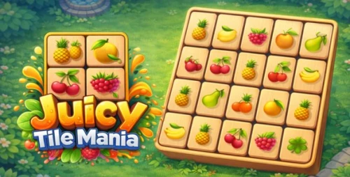 Juicy Tile Mania – Tile-Matching Puzzle Game