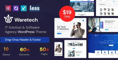 Waretech - IT Solutions & Technology WordPress Theme
