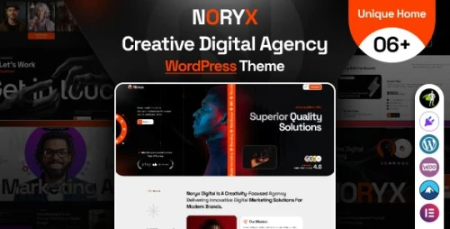 Noryx - Digital Agency & Creative WordPress Theme