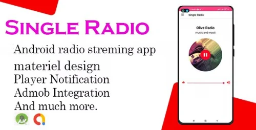 Android Radio App - Online Radio, Streaming, M3U8, M3U, MP3, PLS, AAC, FM