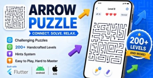Arrow Puzzle | Arrow Logic Game with 200+ Levels
