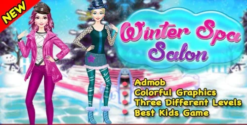 Winter Spa Salon Game For Kids + Ready For Publish