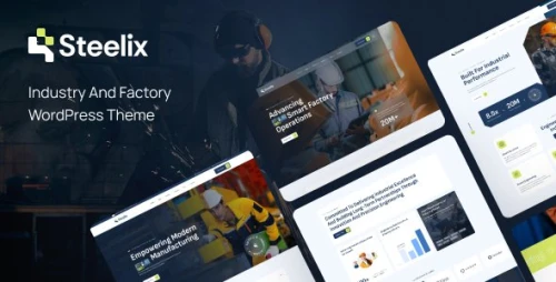 Steelix - Factory & Industrial WordPress Theme