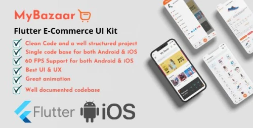 My Bazar- Flutter E-Commerce UI Kit