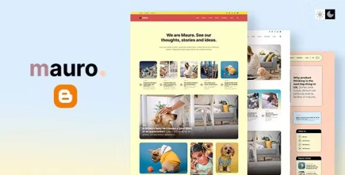Mauro - Multipurpose Blogger Theme