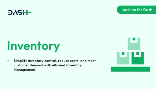 Inventory – Dash SaaS Add-on