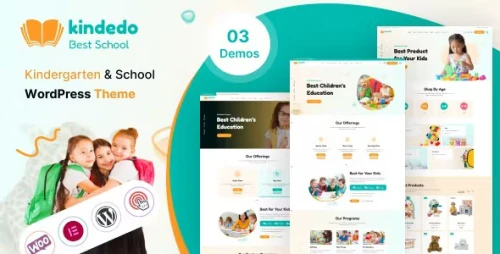 Kindedo - Kindergarten & School WordPress Theme + RTL