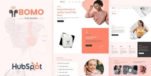 Bomo - Single Product HubSpot Theme