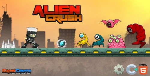 Alien Crush | Construct 3 Game