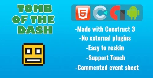 Tomb of the Dash - Template for Construct 3