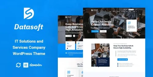 Datasoft - IT Solutions & Services WordPress Theme