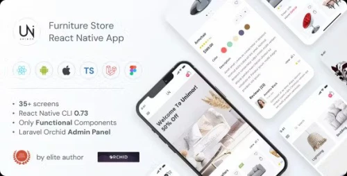 Unimor - Furniture Store | CLI 0.73 | TypeScript | Redux Store | Orchid Admin Panel