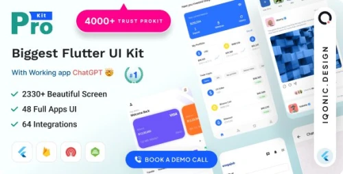 ProKit - Complete Flutter UI Kit with ChatGPT App