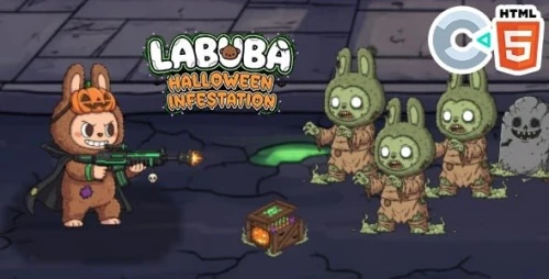 Labuba Halloween Infestation - HTML5 Game - Construct 3