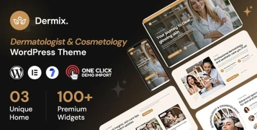 Dermix - Dermatologist & Cosmetology Clinic WordPress Theme