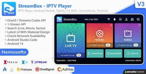 StreamBox - IPTV Player for Android