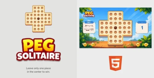Peg Solitaire | HTML5 Game