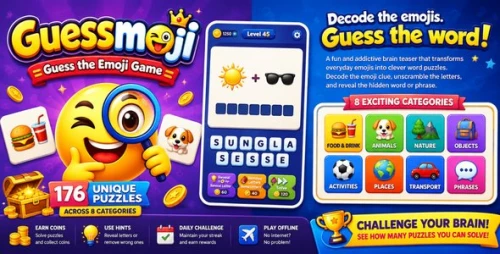 Guessmoji | Guess the Emoji Game for Android with Ads