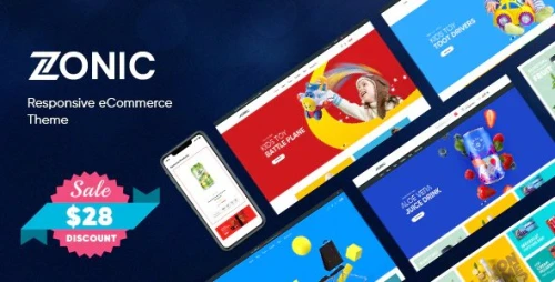 Zonic - Kid Store Responsive Prestashop Theme