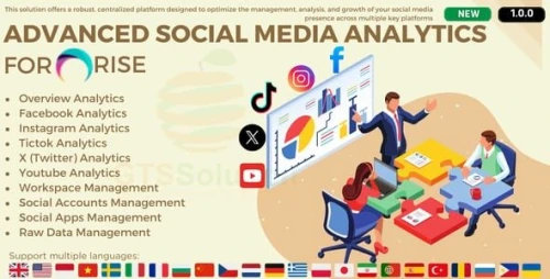 Advanced Social Media Analytics plugin for RISE CRM