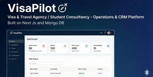 VisaPilot - Travel & Visa Agency Management
