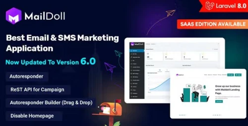 Maildoll - Email Marketing & SMS Marketing SaaS Application