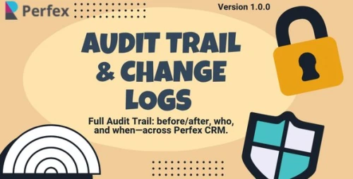 Audit & Change Log Tracking for Perfex CRM