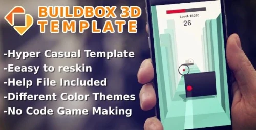 Amaze Ball 3D - Buildbox 3D Hyper Casual Template