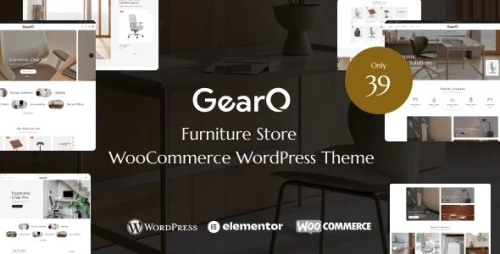 GearO – Furniture Store WooCommerce WordPress Theme