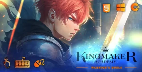 Kingmaker Academy - Roguelike Deckbuilder - Construct 3 - Mobile/Desktop/HTML5 Game