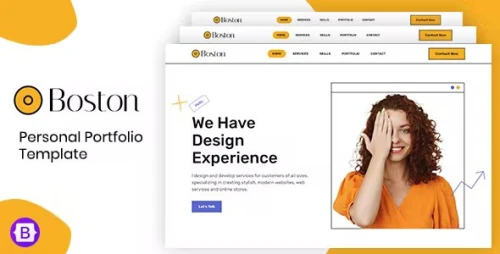 Boston - Bootstrap 5 Personal Portfolio