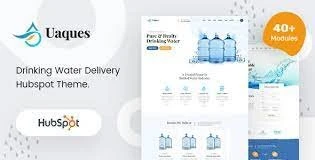 Uaques - Drinking Mineral Water Delivery HubSpot Theme