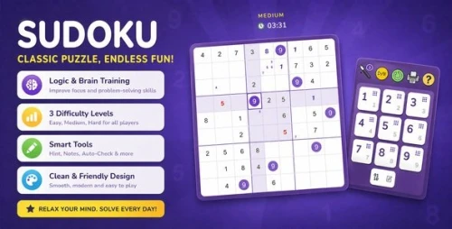 Soo Dokoo - HTML5 Sudoku Game | React, TypeScript