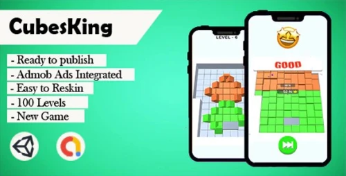 Cubes King - (Unity - Admob)