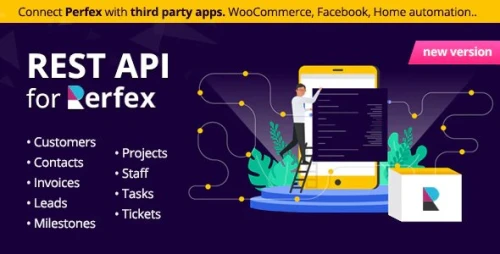 REST API module for Perfex CRM - Connect Apps and Automate Workflows with third party applications