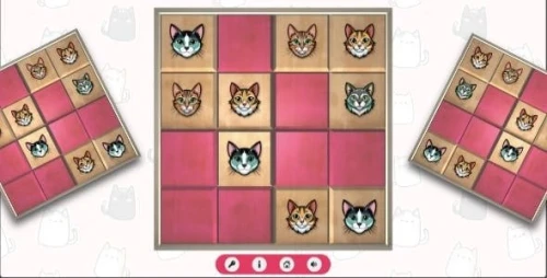 3D Cat Sudoku - Cross Platform Puzzle Game
