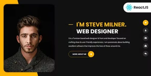 Tunis - Personal Portfolio React Template