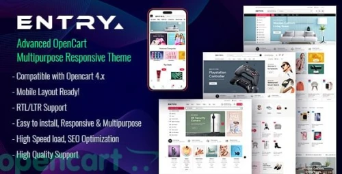 Entry - Advanced OpenCart Multipurpose Responsive Theme