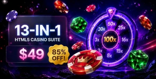 HTML5 Casino Game Bundle