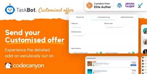 Taskbot addon - Customized task offer