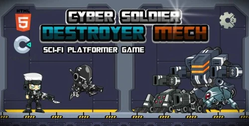 Cyber Soldier Destroyer Mech - CAPX I C3P I HTML5