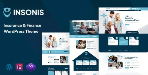 Insonis - Insurance & Finance WordPress Theme