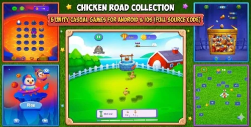 Chicken Road Collection | Unity Casual Game