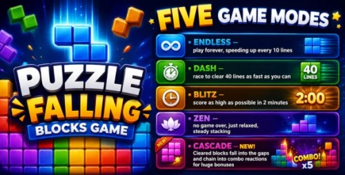 BlockFall | Puzzle Falling Game Android App With Ads