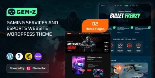 Gamezi - Ultimate eSports & Gaming WordPress Theme