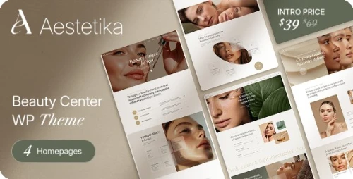 AESTETIKA – Beauty Center WordPress Theme