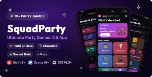 SquadParty – Ultimate Party Games iOS App