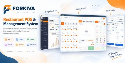 Forkiva – Restaurant POS & Management System